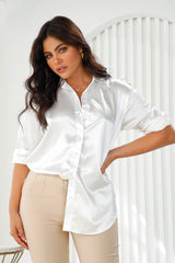 Camisa Botones Satin