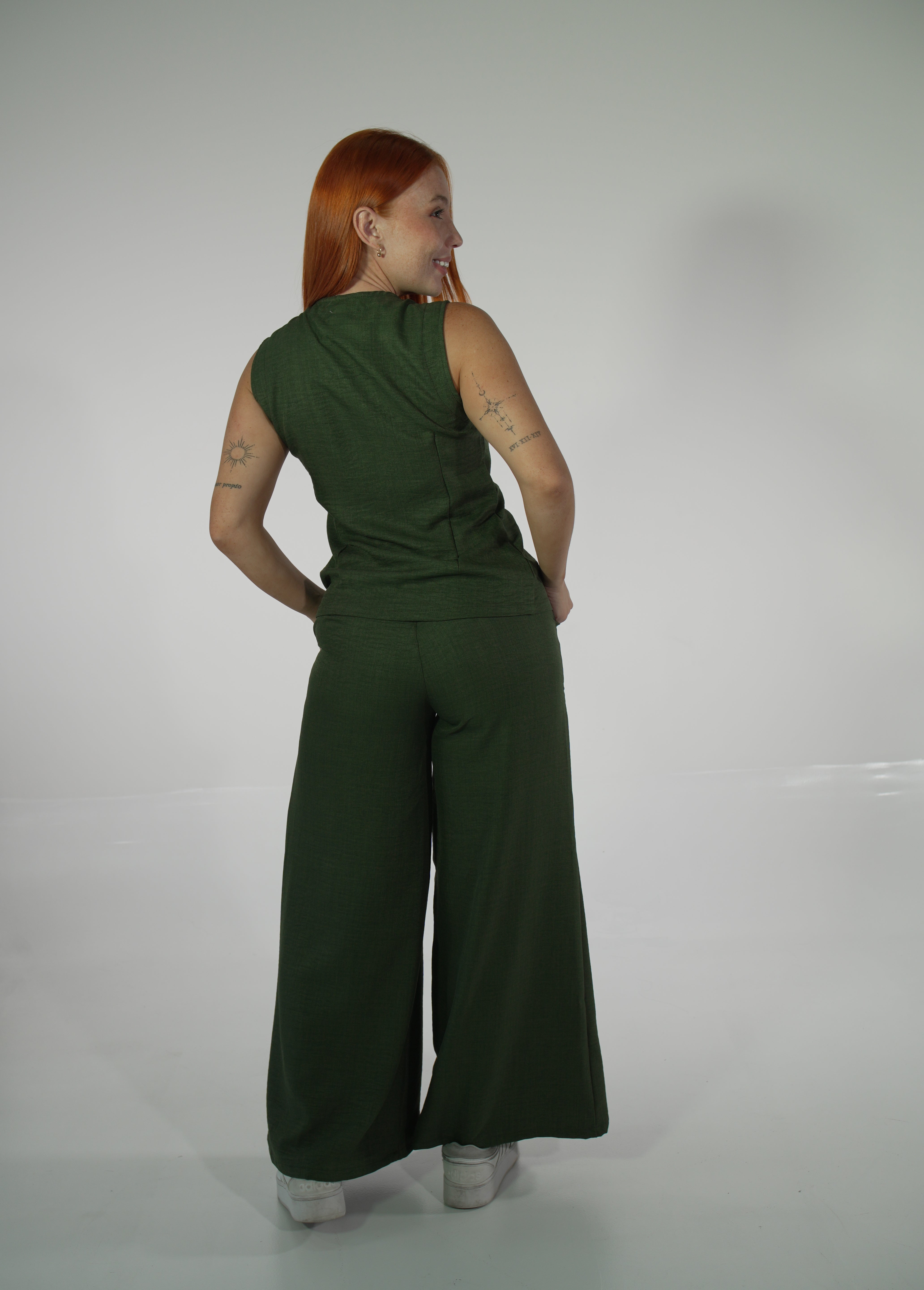 Conjunto Lino Fondo Entero