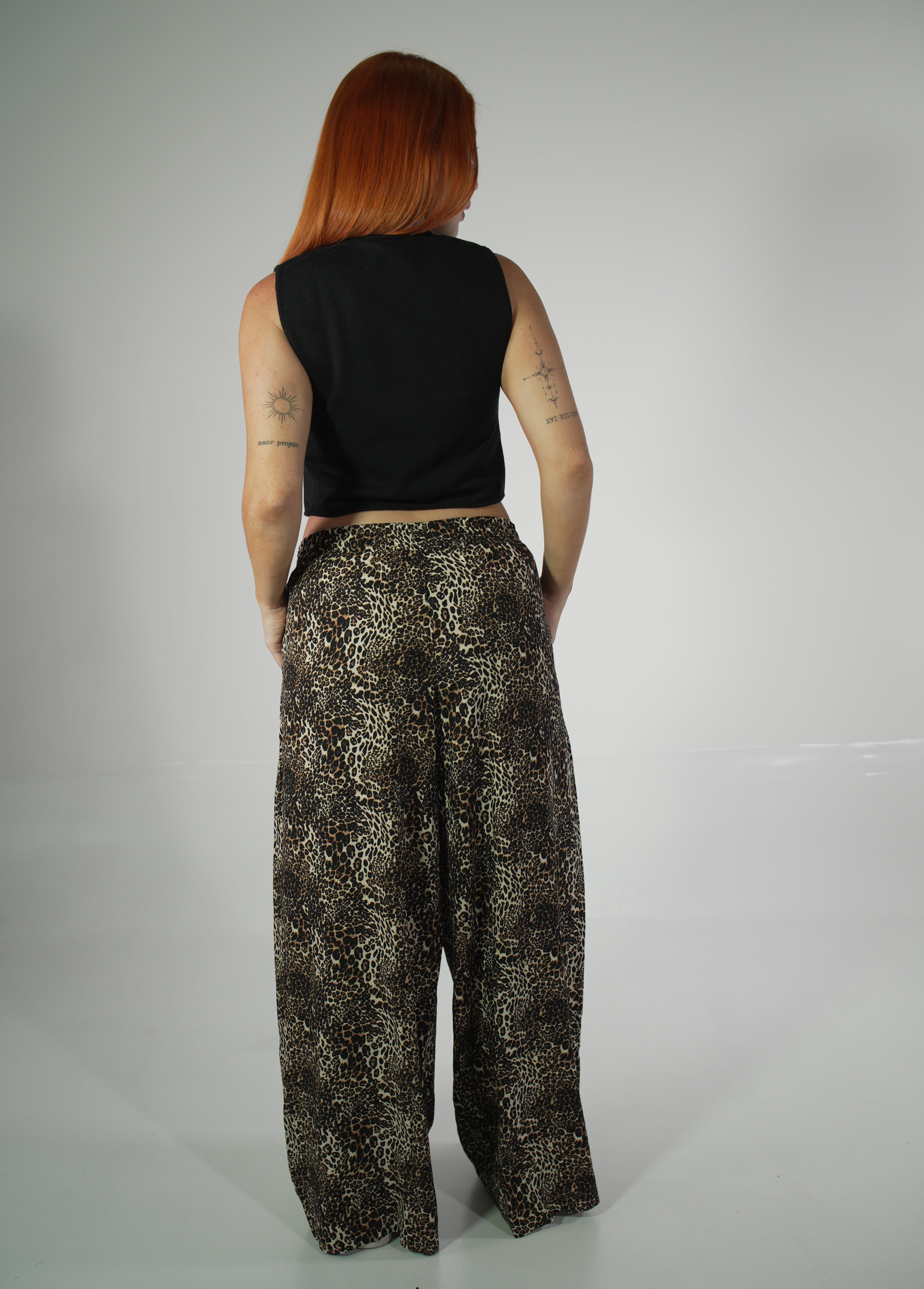 Pantalon Bota Campana Animal Print