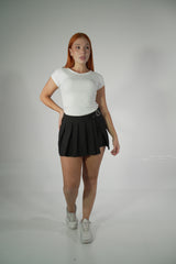 Falda Short Hebilla