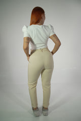 Pantalon Bota Recta Correa