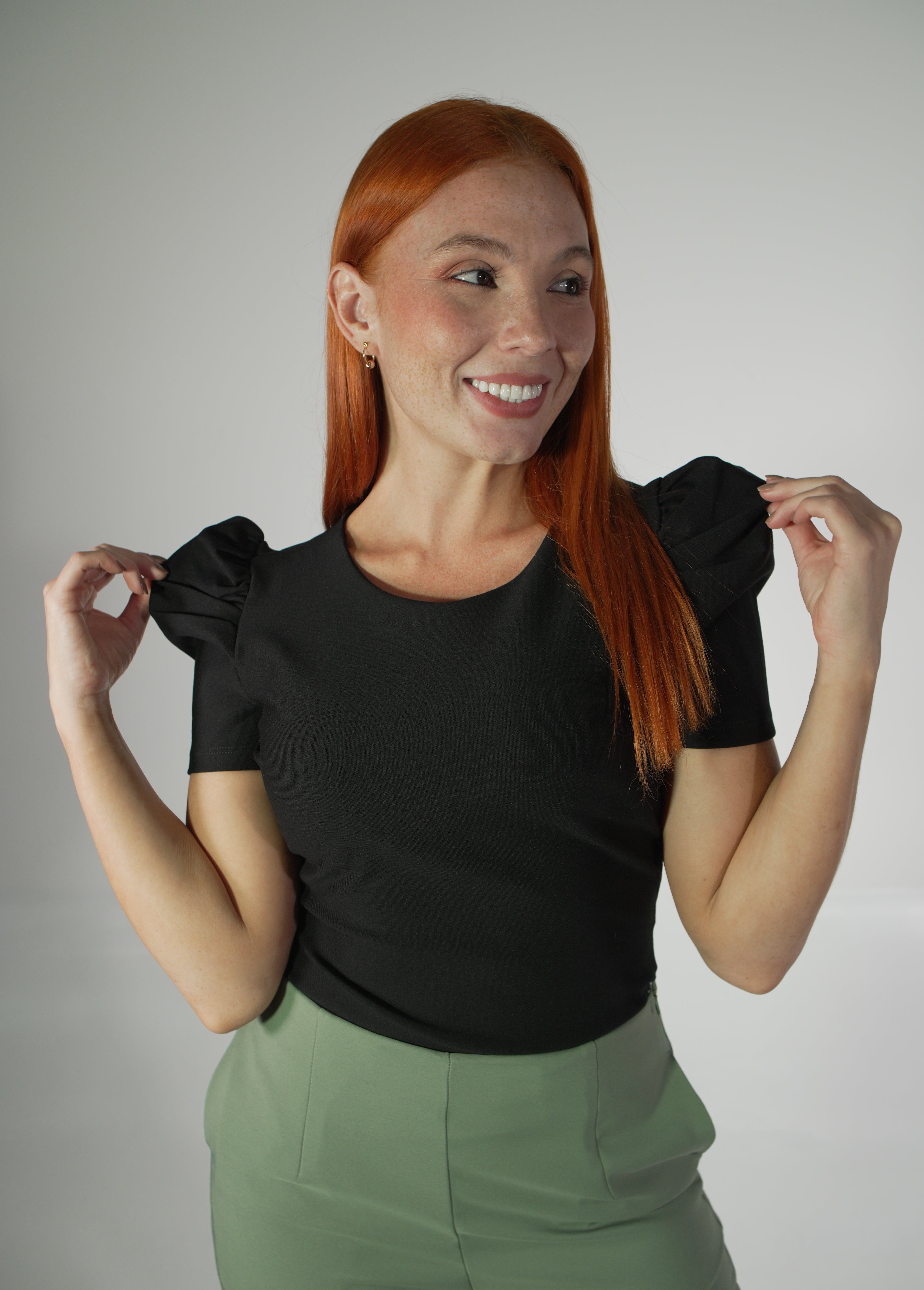 Blusa Manga Bolero