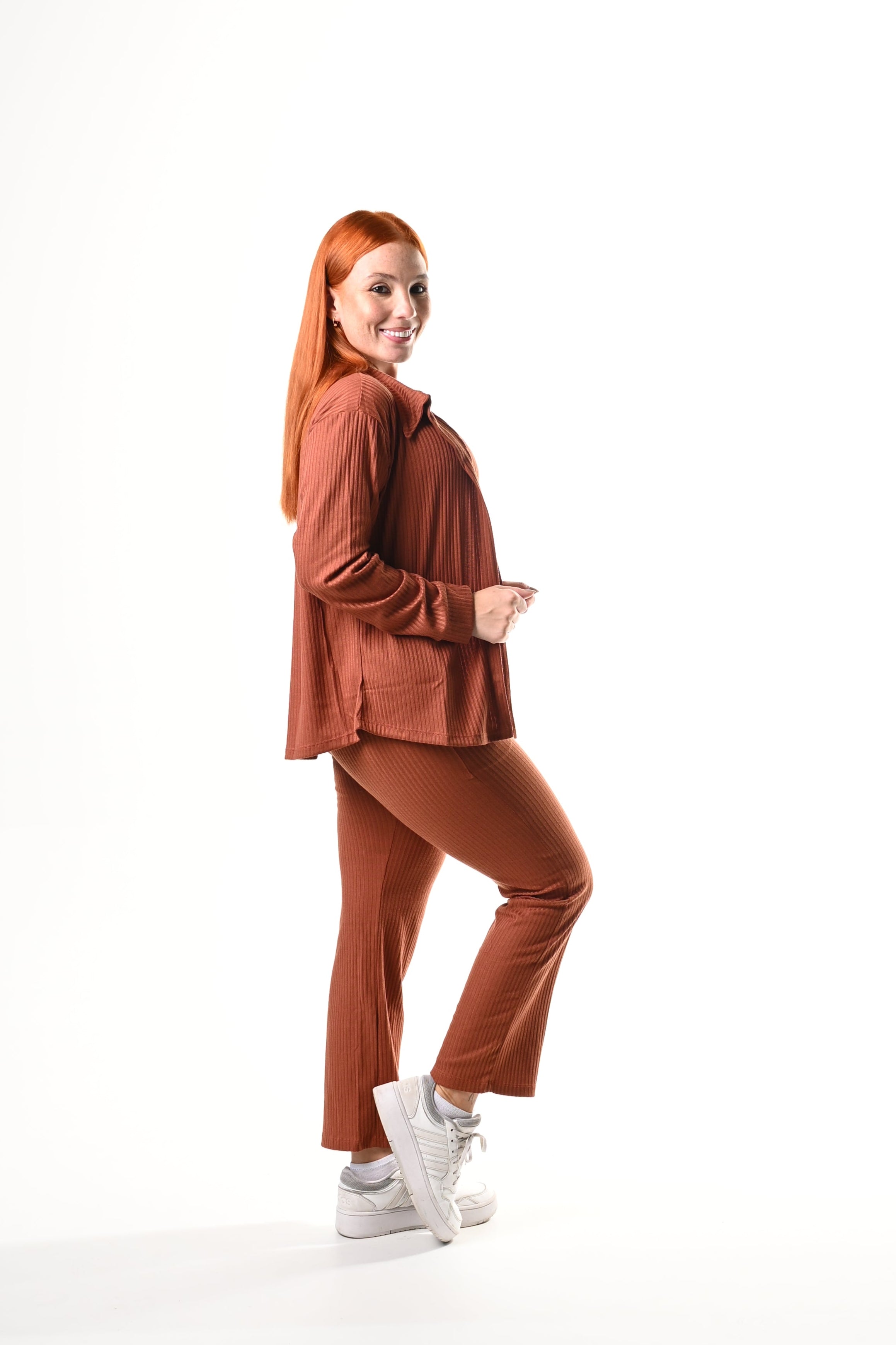 Conjunto Bota Recta Himalaya Bluson / Top - TERRACOTA