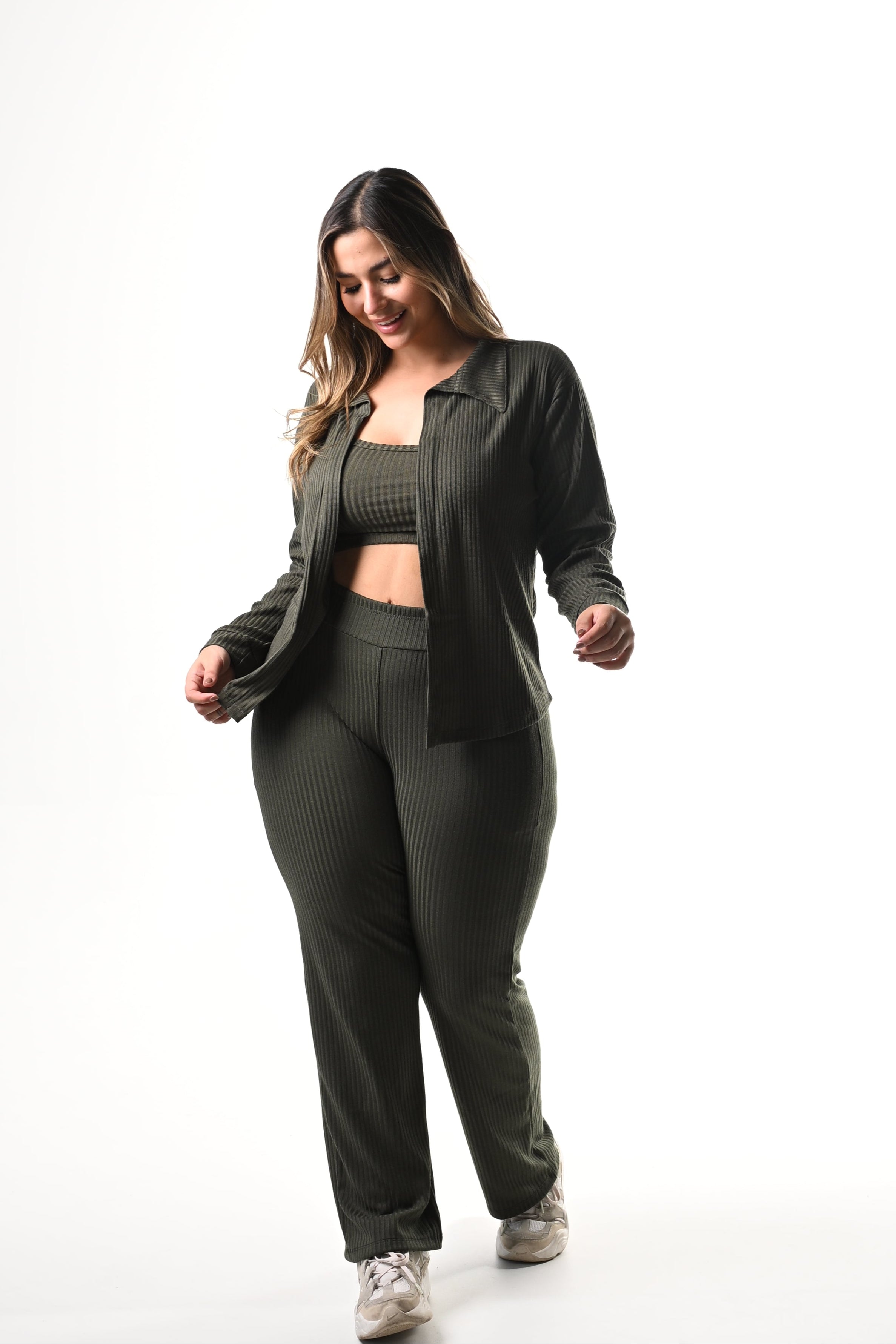 Conjunto Bota Recta Himalaya Bluson / Top - V. MILITAR