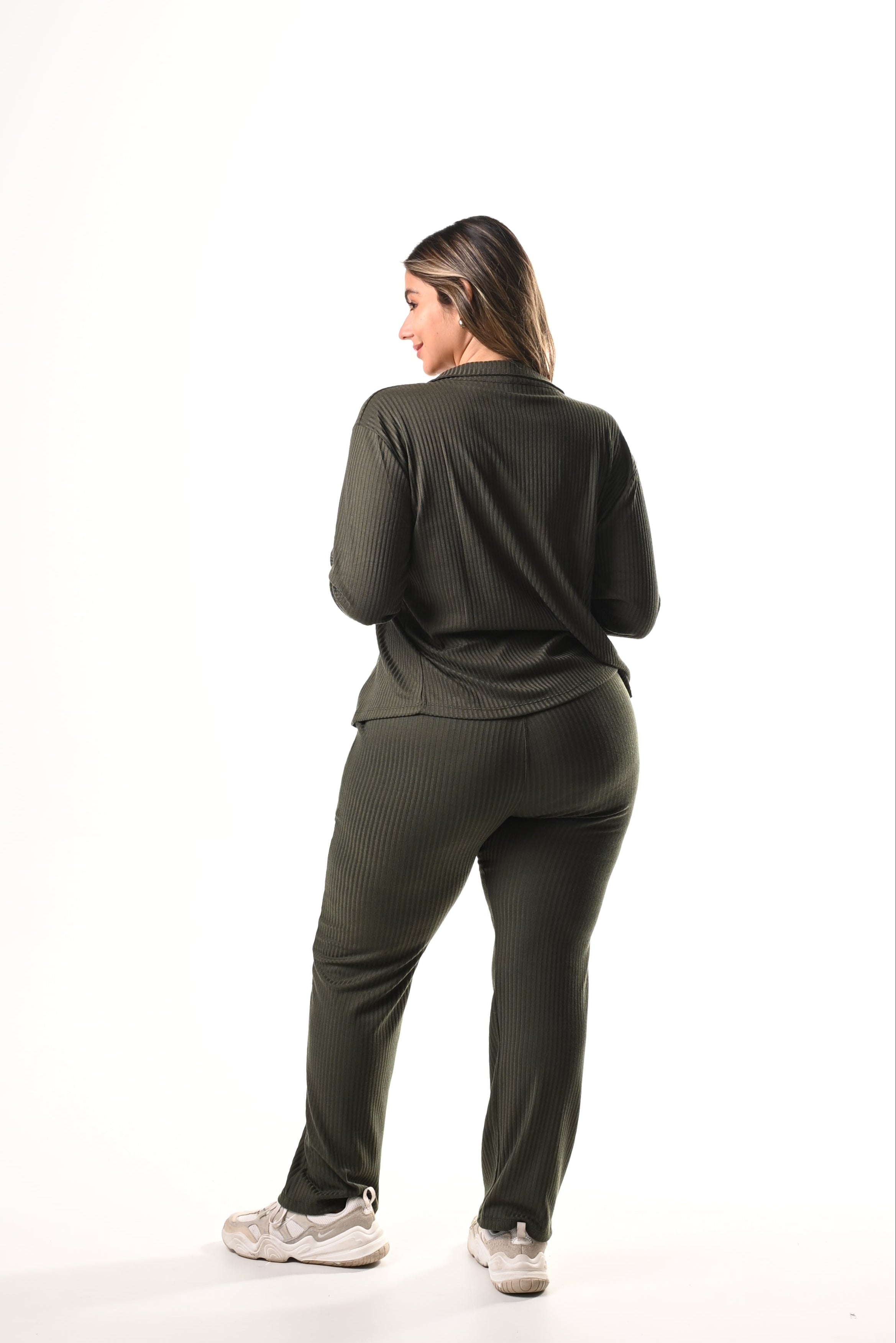 Conjunto Bota Recta Himalaya Bluson / Top - V. MILITAR