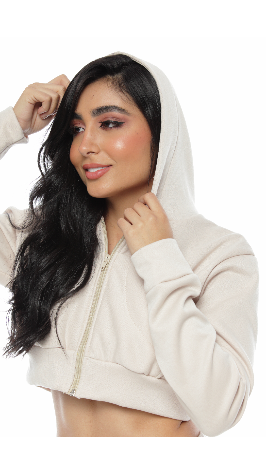 Hoody Cremallera