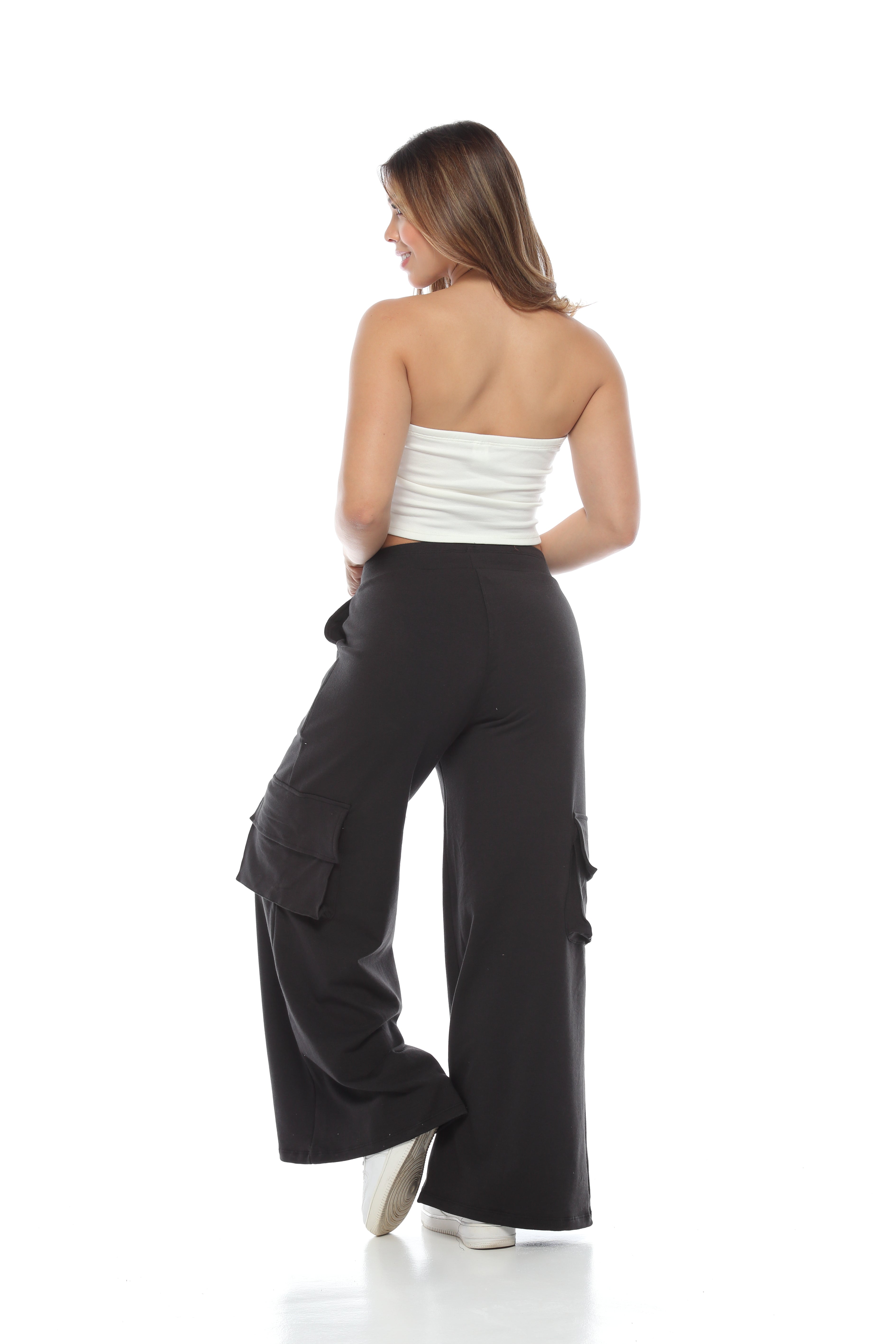 Pantalon Bota Campana Cargo Burda
