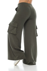 Pantalon Bota Campana Cargo Burda