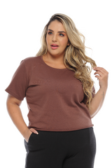 Blusa Basica Corta Burda