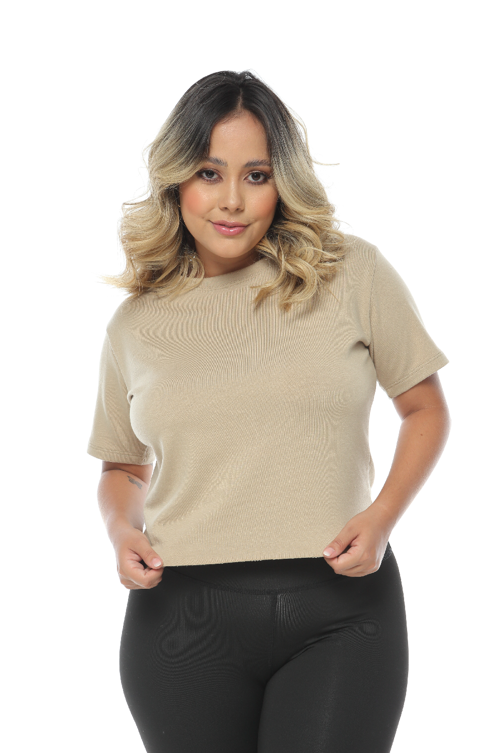 Blusa Basica Corta Burda