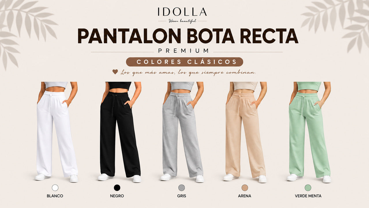 Jogger Bota Recta Burda