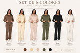 Conjunto Bota Recta Tipo Polo Burda 3 Piezas