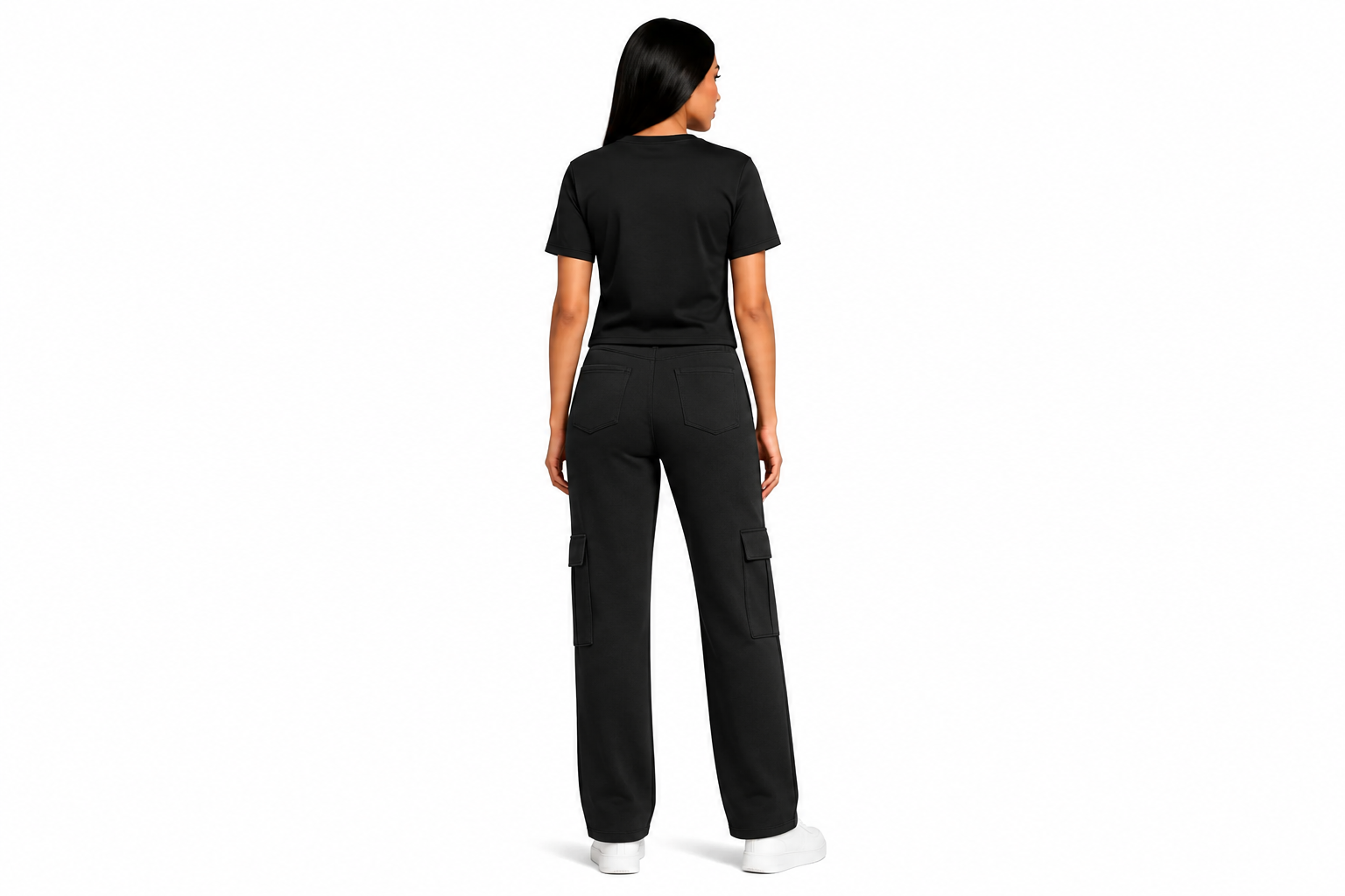 Conjunto Bota Recta Bolsillos