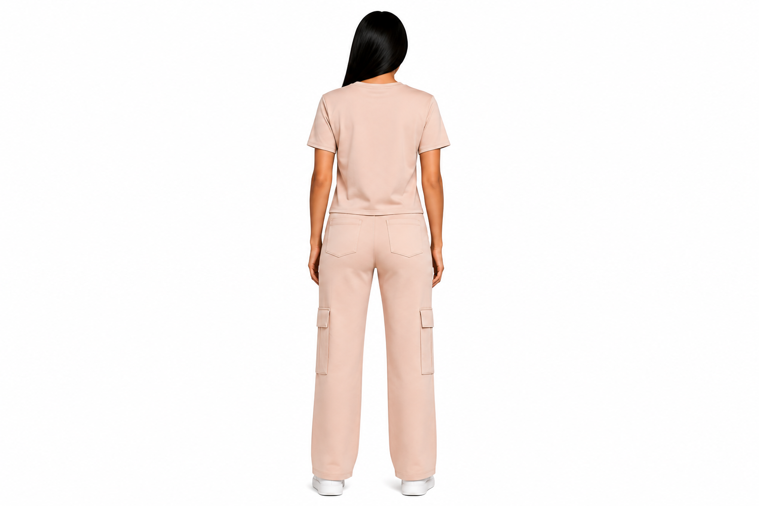 Conjunto Bota Recta Bolsillos