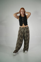 Pantalon Bota Campana Animal Print