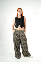 Pantalon Bota Campana Animal Print