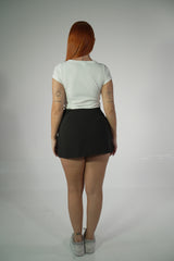Falda Short Hebilla