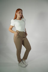 Pantalon Bota Recta Correa