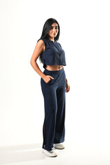 Conjunto Culette Himalaya Chaleco - AZUL