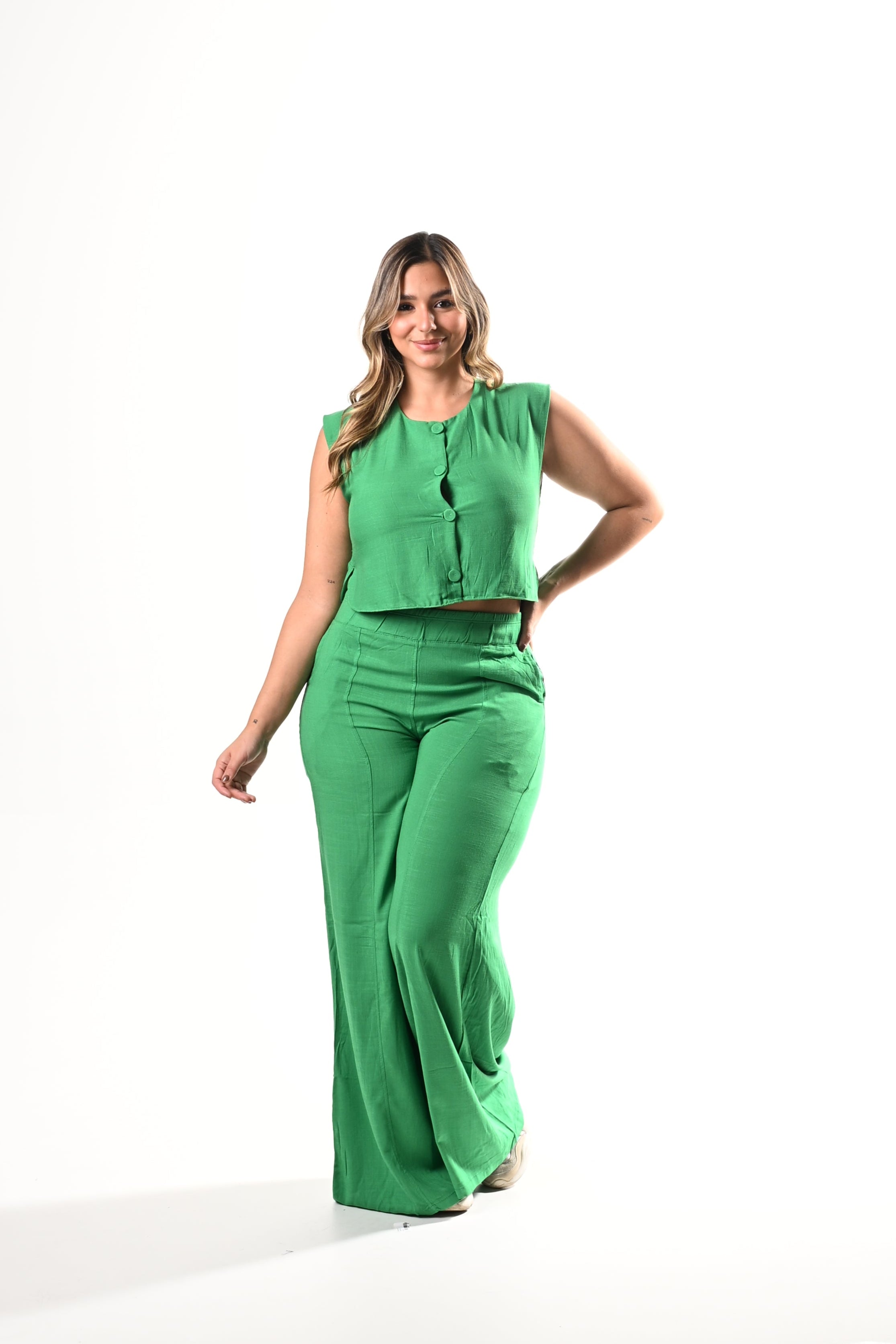 Conjunto Bota Campana Lino Chaleco - V. ANTIOQUIA