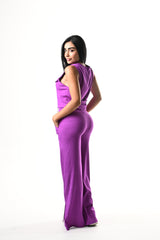 Conjunto Chaleco Pant Culette Lino Licrado