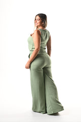 Conjunto Bota Campana Lino - V. MENTA