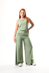Conjunto Bota Campana Lino - V. MENTA