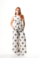 Conjunto Lino estampado