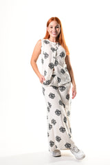 Conjunto Lino estampado