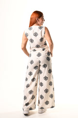 Conjunto Lino estampado