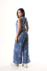 Conjunto Lino Bordado