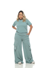 Conjunto Bota Campana Cargo - V. MENTA