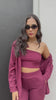 Conjunto Bota Recta Himalaya Bluson / Top - VINOTINTO
